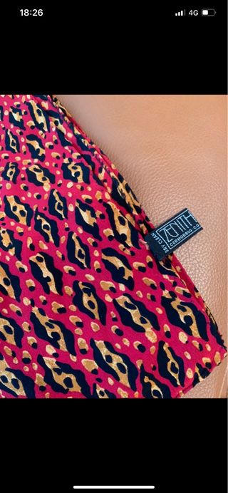 Sciarpa Zenith Seta Made in Como Italy