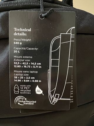 Mochila Tucano Ordenador 16 pulgadas