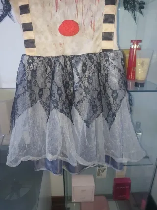 Disfraz Payasa Asesina Niña 10-11