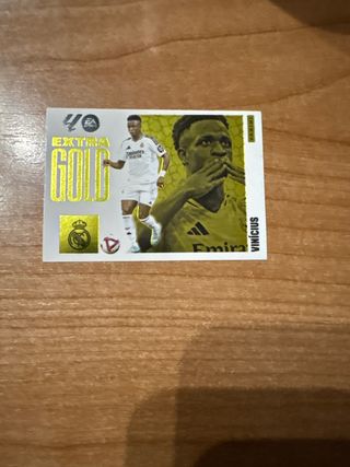 Cromo Vinicius Extra Gold Panini
