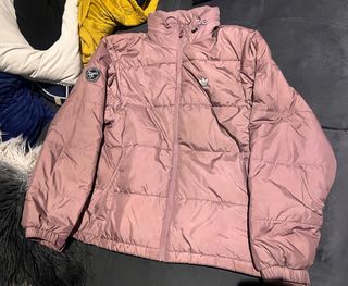 Chaqueta Adidas acolchada rosa
