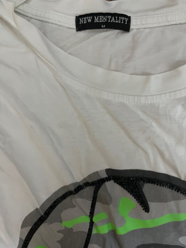 Maglietta NEW MENTALITY M Camouflage Smiley