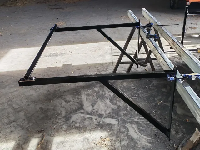 Barra de dominadas de metal