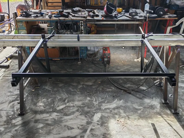 Barra de dominadas de metal