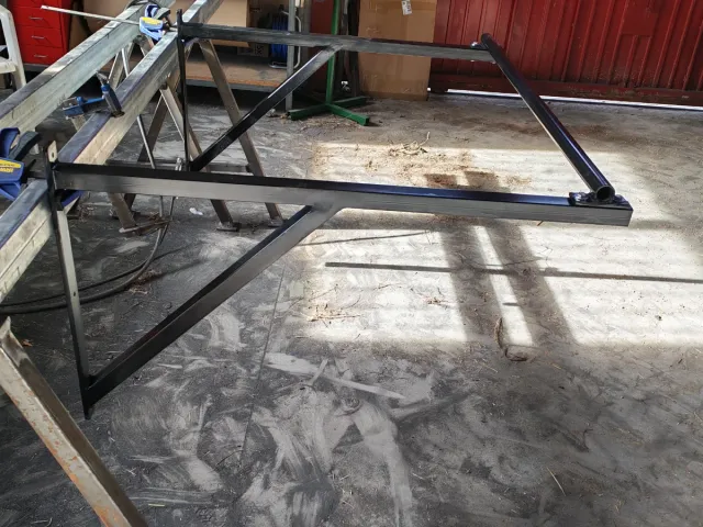 Barra de dominadas de metal