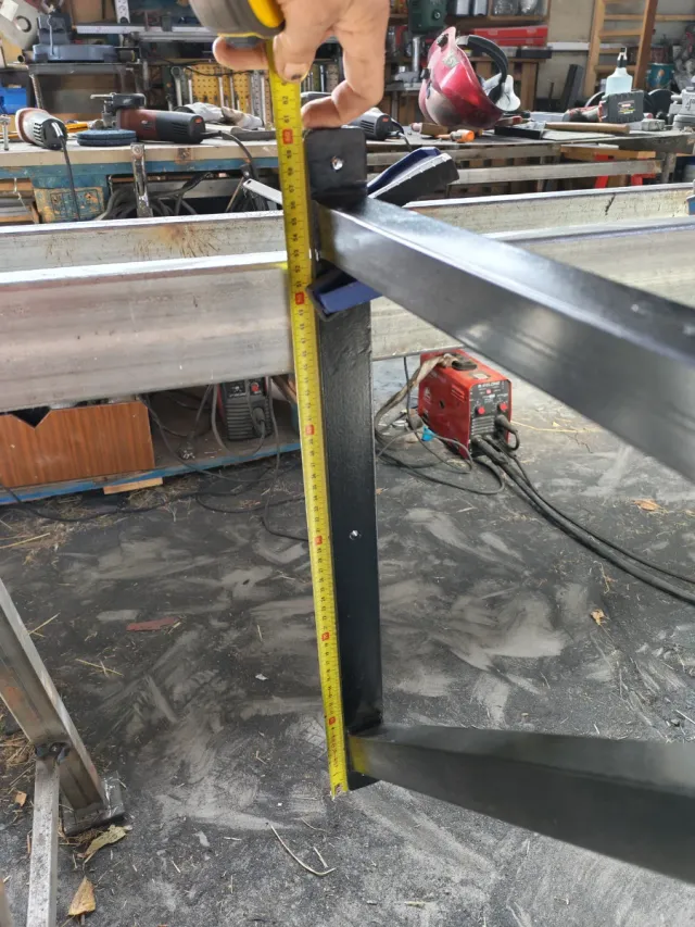 Barra de dominadas de metal