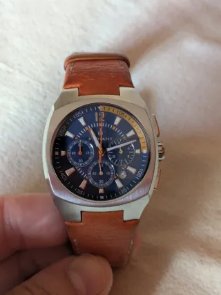 Reloj Radiant Cronógrafo Marrón y Azul