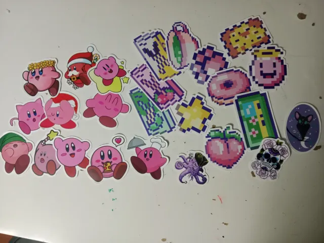 Lote de pegatinas variadas