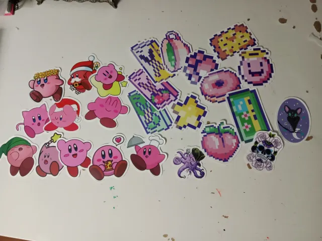 Lote de pegatinas variadas