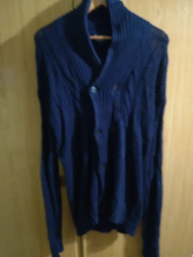 Chaqueta de punto azul polo Ralph Lauren