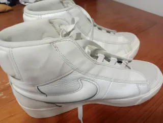 Botines Nike Blancos Mujer Talla 38'5