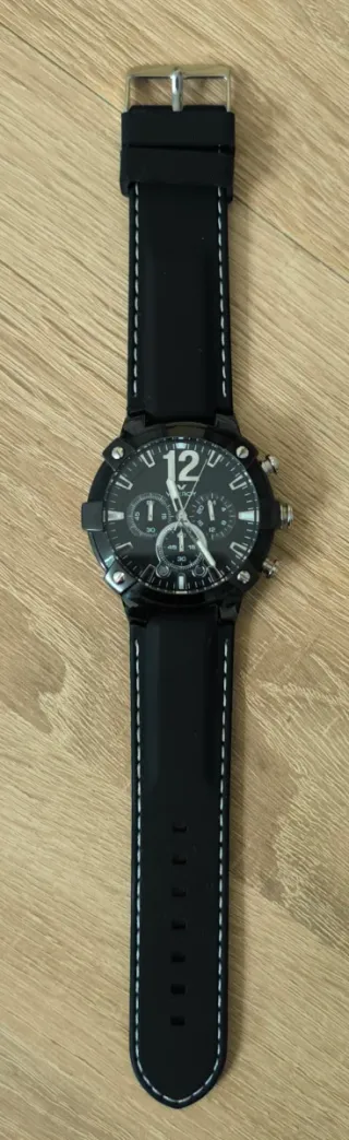 Reloj Viceroy Cronógrafo Negro y Plateado