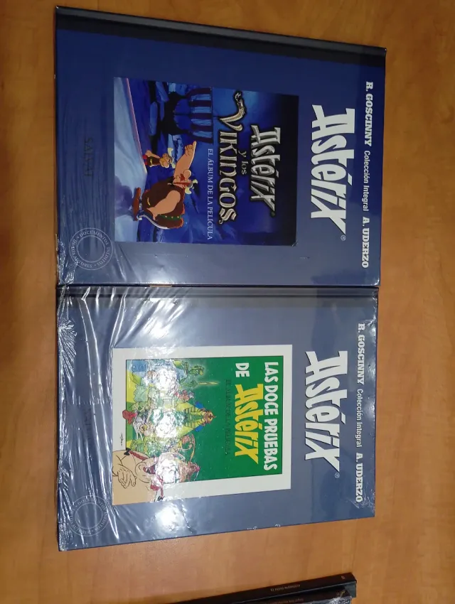 Lote 4 libros "Astérix" (Salvat; 2024-2025)