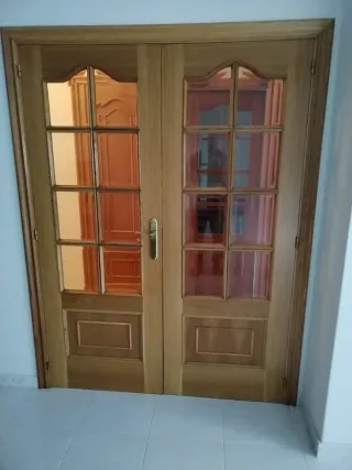 Puertas de roble americano nueva