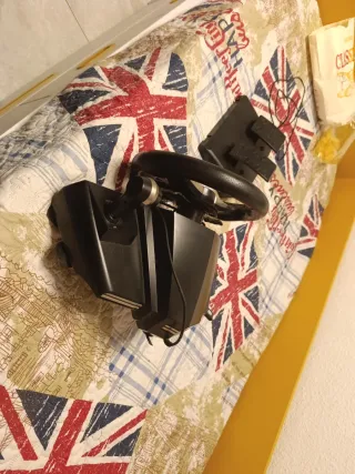 Volante PC, Xbox, PS4 via usb pedalera incluida