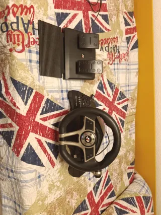 Volante PC, Xbox, PS4 via usb pedalera incluida