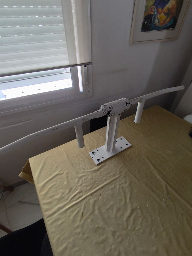 Barra de dominadas casera