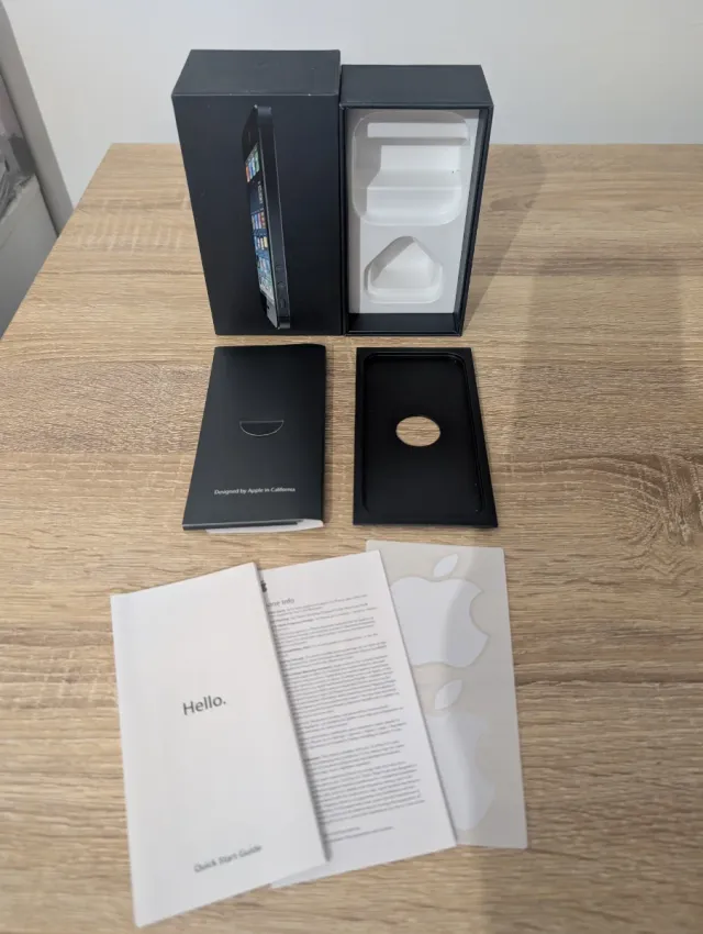 Scatola iPhone 5 Nero