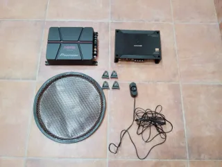 Pack Amplificadores Coche Pioneer y Kenwood