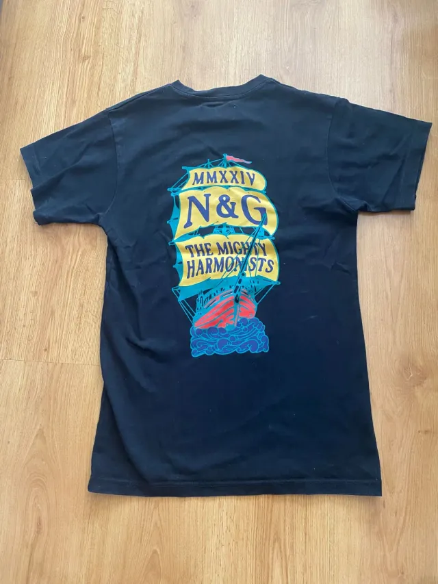 Camiseta Grimey Náutica Negra