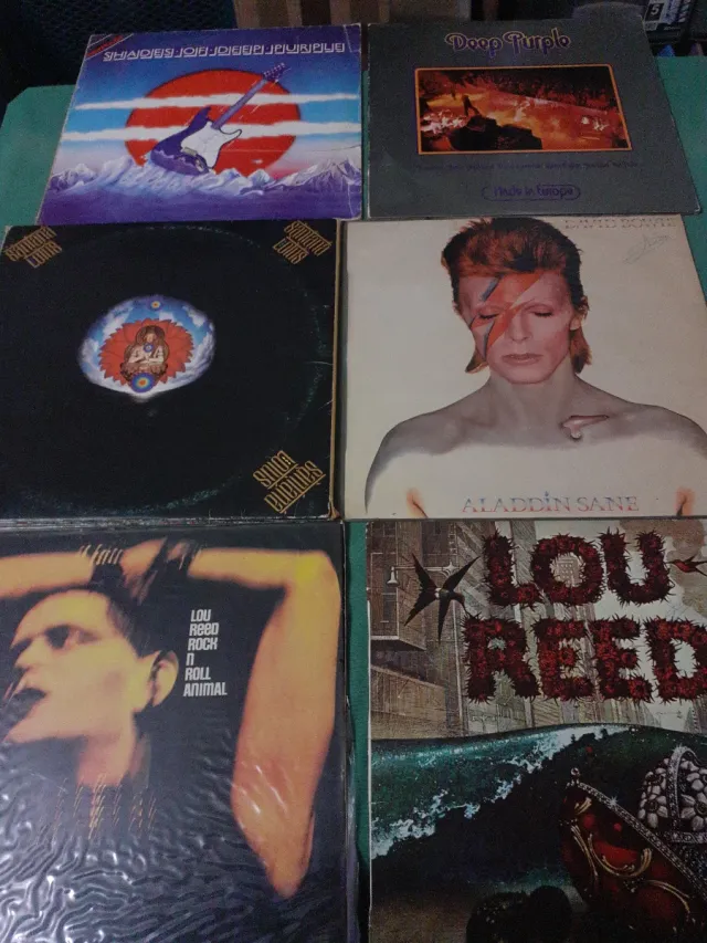 Lote 8 Vinilos LP Rock Clásico