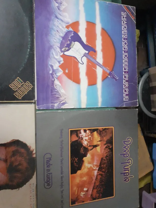 Lote 8 Vinilos LP Rock Clásico