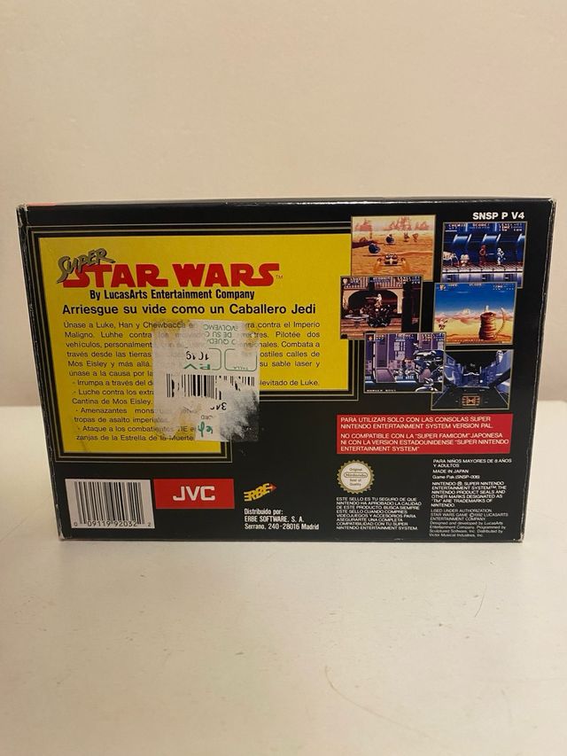 Super Star Wars SNES PAL Español