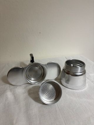 Moka d'epoca caffè rapid alluminio 99.5 italiana