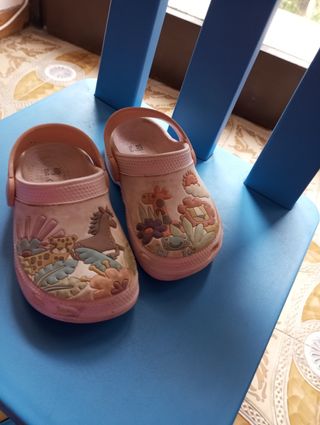 Ciabatte bambina con disegno animali