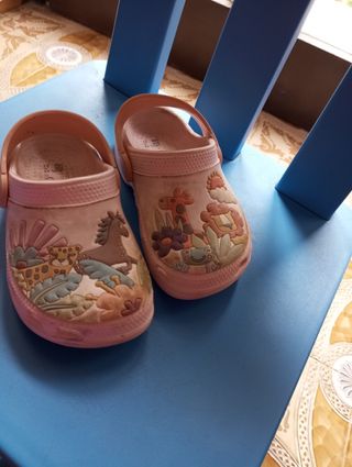 Ciabatte bambina con disegno animali