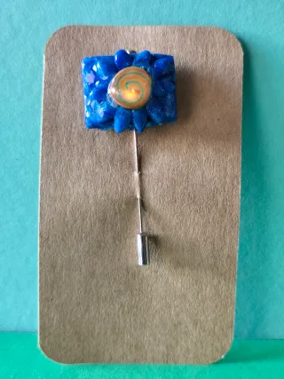 Lote 3 broches artesanales