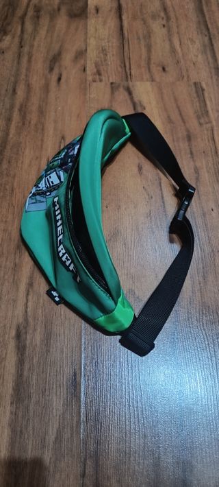 Riñonera niño/a Minecraft Zara Verde Multicolor