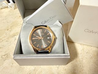 Orologio Calvin Klein Uomo Oro Nero