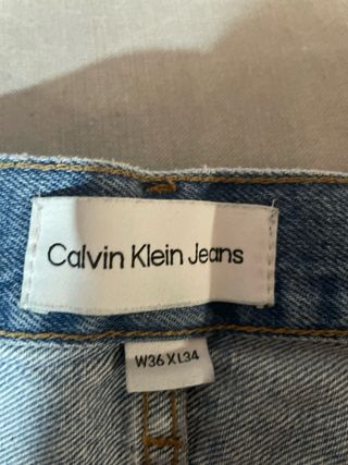 Pantalón Vaquero Calvin Klein Azul