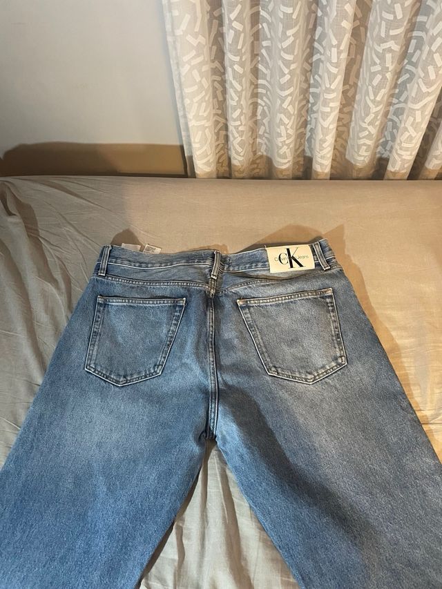 Pantalón Vaquero Calvin Klein Azul