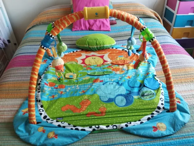 Manta de juegos para bebé con arco