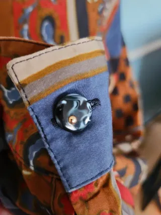 Camisa Burberrys Talla 48 Estampada