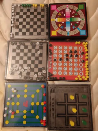 Lote 6 juegos magnéticos