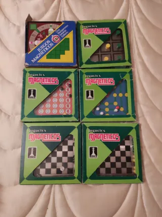 Lote 6 juegos magnéticos