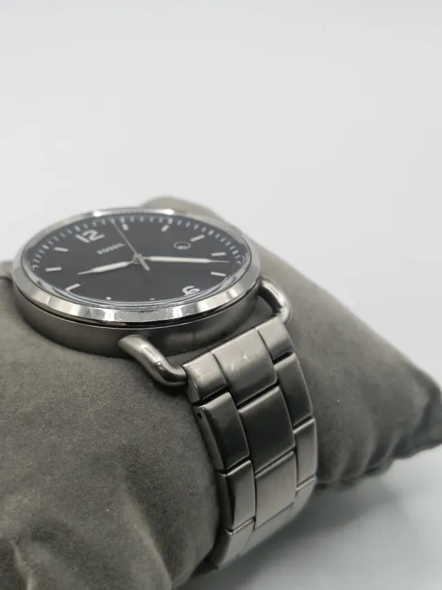 Reloj Fossil Negro y Plateado