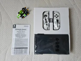 Consola Nintendo Switch OLED con caja y accesorios