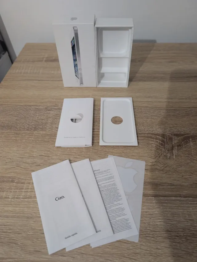 Scatola iPhone 5 Bianco