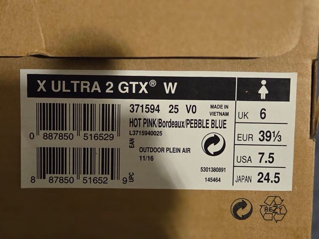 Scarpe trekking Salomon donna rosa/nere