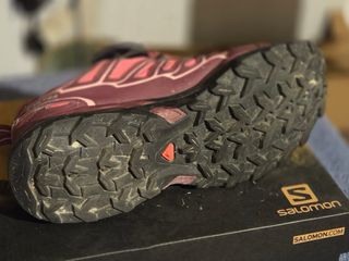 Scarpe trekking Salomon donna rosa/nere