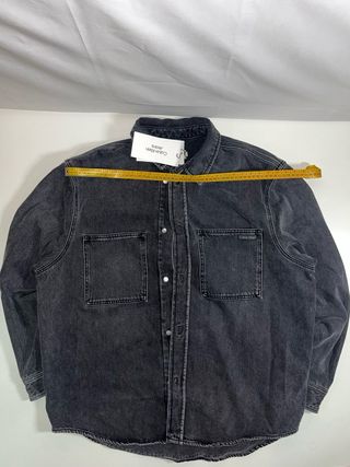 Giacca Jeans Calvin Klein Nera Uomo