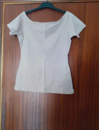 Camiseta beige