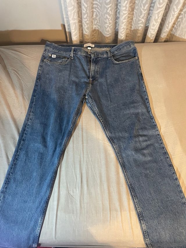 Pantalón vaquero Calvin Klein azul