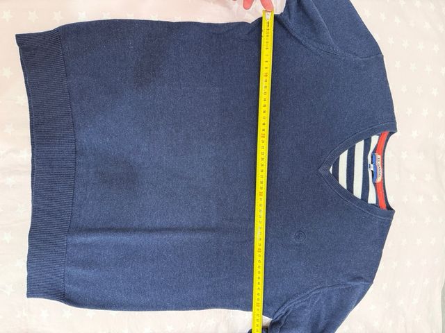 Jersey El Ganso Azul con Parches