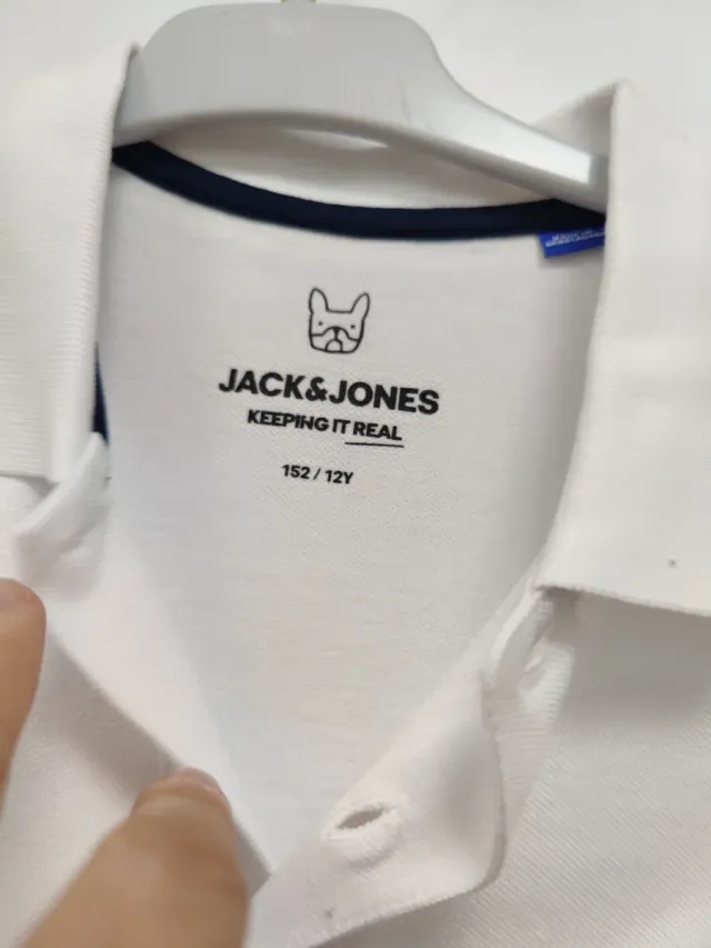 Polo blanco Jack & Jones Junior
