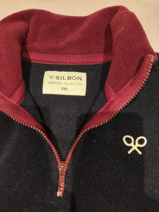 Sudadera SILBON 1/4 cremallera